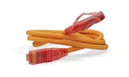 PC-LPM-UTP-RJ45-RJ45-C5e-0.15M-LSZH-OR - U/UTP, Cat.5 (100% Fluke Component Tested), LSZH, 0.15 ,  | 229922 | Hyperline