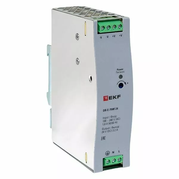      75 ,U ~ 220  AC , U - 24  DC   |DR-E-75W-24| EKF