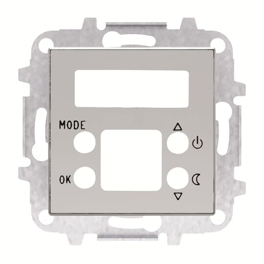 Накладка терморегулятора 8140.5, серия SKY, цвет серебряный | 2CLA854050A1301 | ABB
