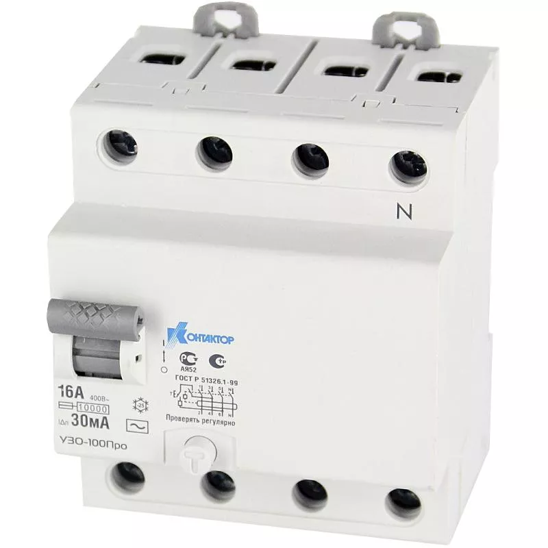 ����������� ����������������� ���� ���-100, 4P, 16A, Idn-300mA, ��� AC | 7000570 |