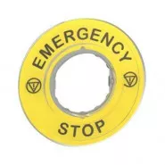 3D  "EMERGENCY STOP" Schneider Electric