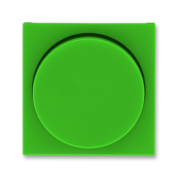 ABB Levit Зелёный / дымчатый чёрный Накладка для светорегулятора поворотного ABB