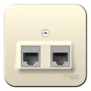 Blanca /  . .   2-  RJ45, .5E Schneider Electric