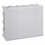 Коробка прямоугольная - 360x270x124 - Программа Plexo - IP 55 - IK 07 - серый - 24 кабельных ввода - 750 °C Legrand