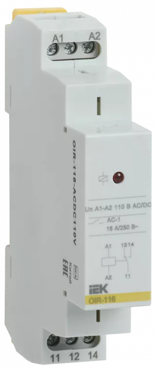 ��������. ����.OIR 1 ���� (16�). 110 � AC/DC IEK