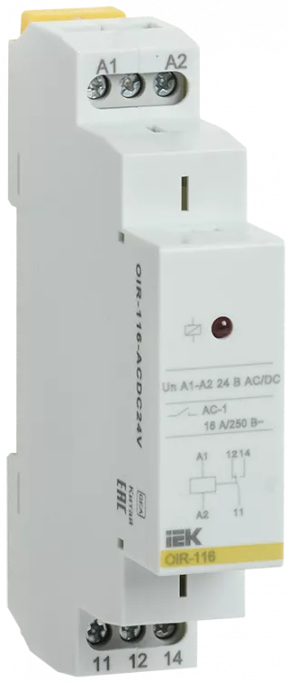 ��������. ����.OIR 1 ���� (16�). 24 � AC/DC IEK