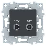 Unica New   R-TV/SAT,  Schneider Electric