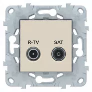 Unica New   R-TV/ SAT,  Schneider Electric