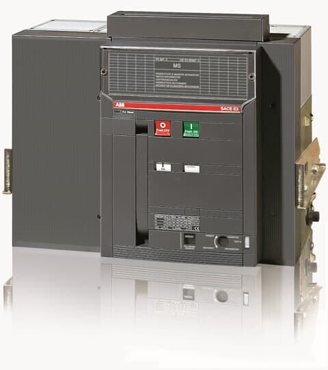 Выключатель-разъединитель выкатной до 1000В постоянного тока E3H/E/MS 1250 3p 750V DC W MP ABB