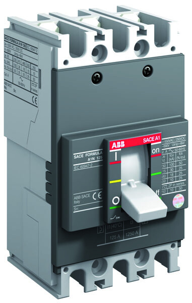 Выключатель автоматический A1A 125 TMF 100-1000 3p F F ABB