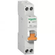 Выключатель автоматический дифференциальный АД63 К 1п+N 16А C 30мА тип AC (1 мод) Schneider Electric