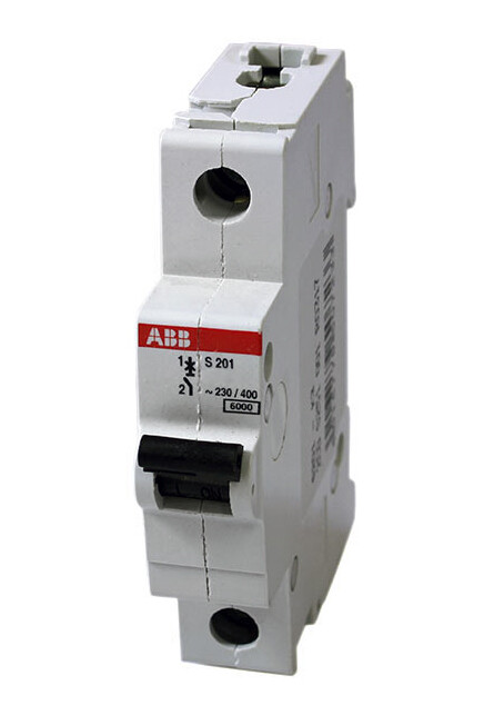 Выключатель автоматический однополюсный S201 40А C 6кА (S201 C40) ABB
