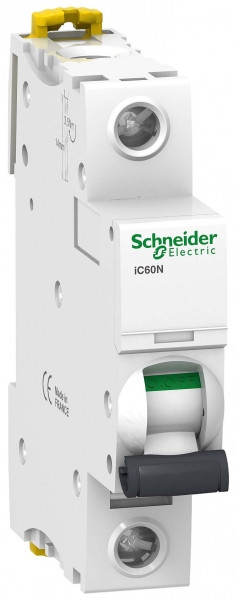 Выключатель автоматический однополюсный iC60N 40А C 6кА Schneider Electric