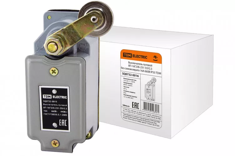 ����������� ������� ��-16�23�-231-55�2.3 ��� ������������ 16� 660� IP55 TDM