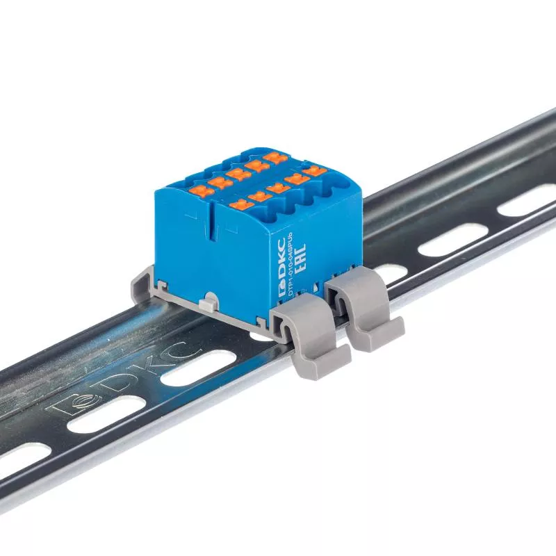 ���� ����������������� � �����. �����. �� ����� ������� 35��, ����� push-in, 10 ����� �����. 2,5 ��.��, ����� | DTP1-010-04SPUB-H | DKC