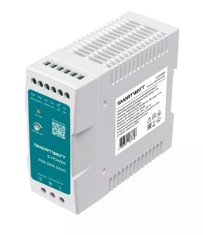 ���� ������� ���������� SMARTWATT PSE DRS 2440 S-POWER, 24 �, 40 ��, 1,7 � | 4512020450016 | SMARTWATT