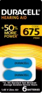  Duracell ZA675-6BL | 0039182 | Duracell