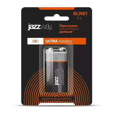  6LR61 JAZZway ULTRA Alkaline BL-1 .5005075