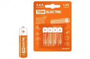   LR03 AAA Alkaline 1,5V BP-4 | SQ1702-0006 | TDM