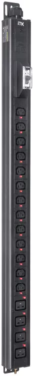 BASE PDU PV1112 22U 1 32 13C13 4C19 3 IEC60309 | BS-PV-43-13C13-04C19-12 | ITK
