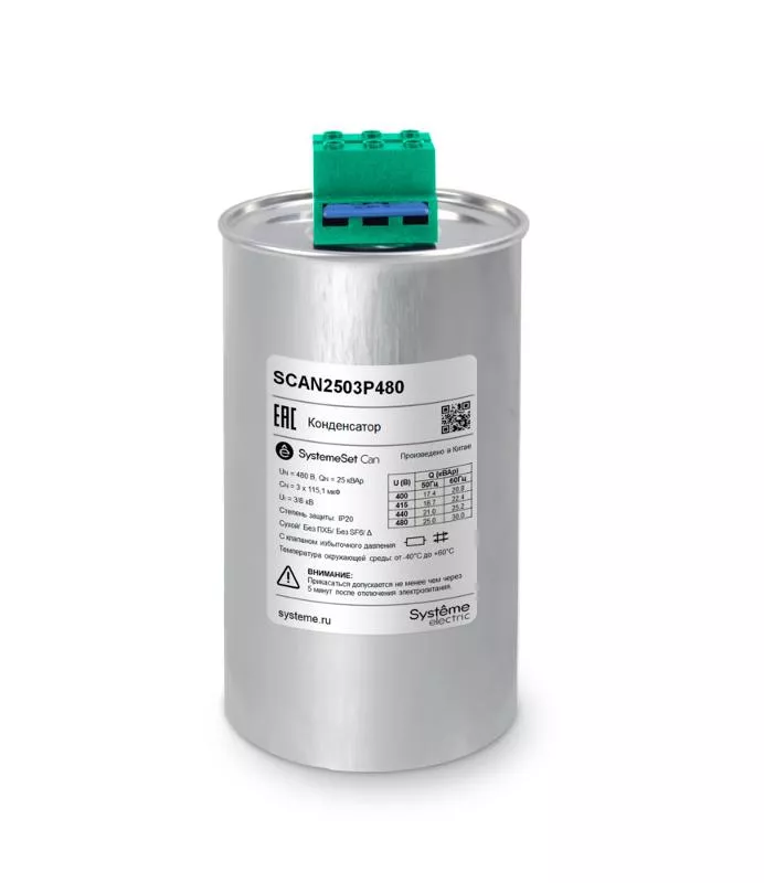 ����������� �� 25 ����, 480 � | SCAN2503P480 | Systeme Electric