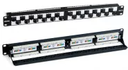 - PP2A-19-24S-8P8C-C6-110 19", 1U,   , 24  RJ-45,  6, Dual IDC | 37957 | Hyperline