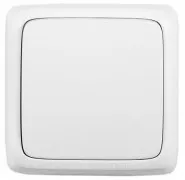Переключатель открытой установки, одноклавишный, цвет белый | ВА10-161 | HEGEL
