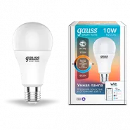   Smart Home DIM+CCT E27 A60 10  1/10/100 | 1080112 | Gauss