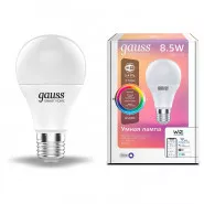   Smart Home RGBW E27 A60 8.5  2700-6500K 1/10/100 | 1170112 | Gauss