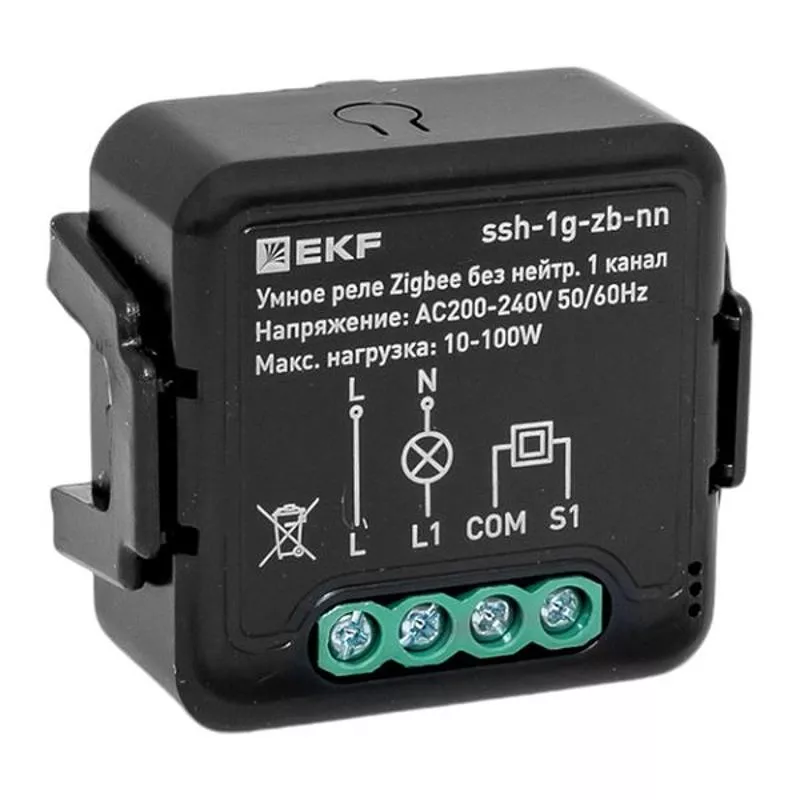 ����� ���� � ����������� 1-��������� ��� �������� Zigbee EKF Connect Select | ssh-1g-zb-nn | EKF