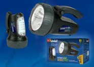 S-SL017-BA Black  TM ,  &laquo;Distance lightDouble force&raquo;. . . 1W LED + 15 LED, 3,7V, 1000mAh Lithium. . Uniel