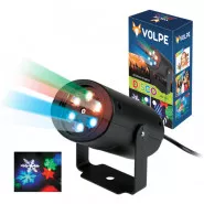 ULI-Q306 4W/RGB BLACK SNOWFLAKE LED -.  &laquo;&raquo;, RGB.   , 220 Volpe